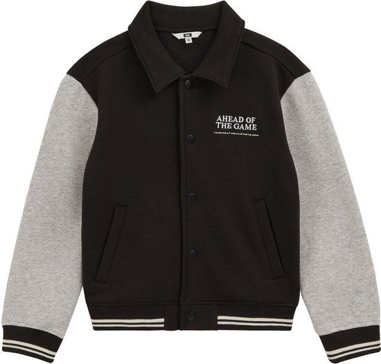 WE Fashion Jongens bombervest met embroidery