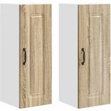 Armoire de cuisine Kalmar 2 pcs Chêne Sonoma 30 x 31 x 80 cm