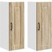 Armoire de cuisine Kalmar 2 pcs Chêne Sonoma 30 x 31 x 80 cm