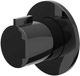 IVY Pact Symmetry Afbouwdeel voor Flow-Through Stopkraan met Rond Rozet - Noir Chrome PVD