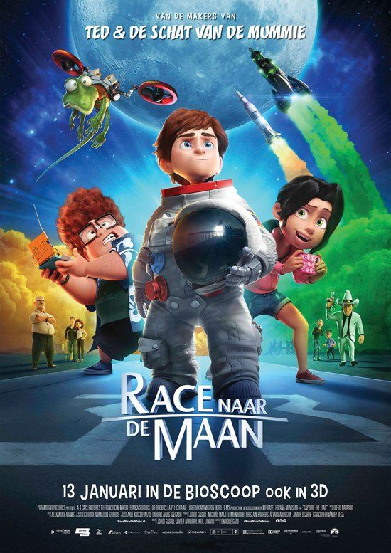 Animation Race Naar De Maan - DVD