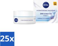 NIVEA Essentials Dagcrème - Hydraterende gezichtscrème - SPF 30 - 50 ml - 25 stuks