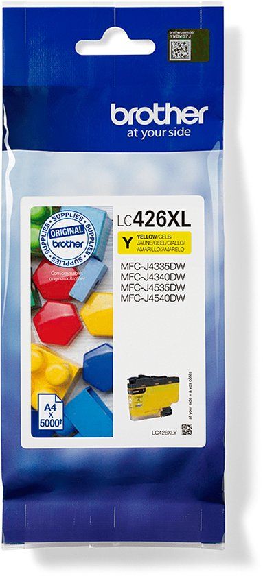 Brother LC426XLY Geel XL Originele Inktcartridge