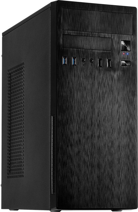 Inter-Tech IT-2812 Business Midi Tower Zwart