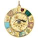 Thomas Sabo Damen Anhänger PE855-993-7 Silber Multi
