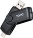 TooQ TQR-3003B, MicroSD, SD, Zwart