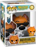 Funko Oliver und Co. Dodger with Oliver (Chase Edition mogelijk!) vinylfiguur 1705 Unisex Funko Pop! - Neutraal - Standard