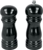 Metaltex zout- en pepermolen set van 2 zwart