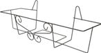 Merkloos Esschert Design Bv Bloempot muurhangers – grijs – 20 x 42 cm – metaal – wandhouder voor plantenbakken