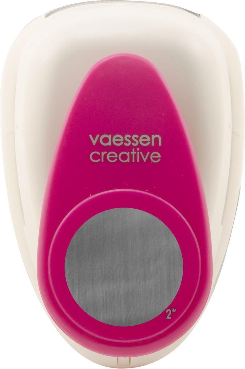 Vaessen Creative Figuurpons Rond, Cirkel Formaat XL