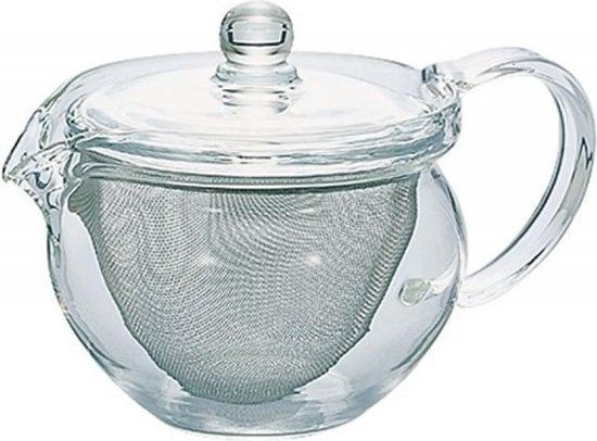 Hario Cha Cha Kyusu Maru Teapot - 300ml - Glass