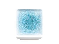 H&H Neptune Porseleinen bord, 19 cm, modern en elegant design, blauw