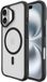 Buddi Hybrid - Hoesje Geschikt voor Apple iPhone 17 - Compatibel met MagSafe - Back Cover met Magneet - Magnetische Beschermhoes - Matte Zwart