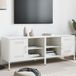 Maison Exclusive - Meuble TV, 2 pièces, blanc, 68x39x50,5 cm, acier