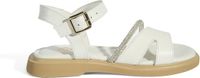 DESA Sandalen Leer Wit Vrouwen Maat 39
