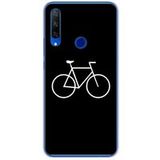 Huawei Honor 9X Bedrukt siliconen hoesje Bike hipster
