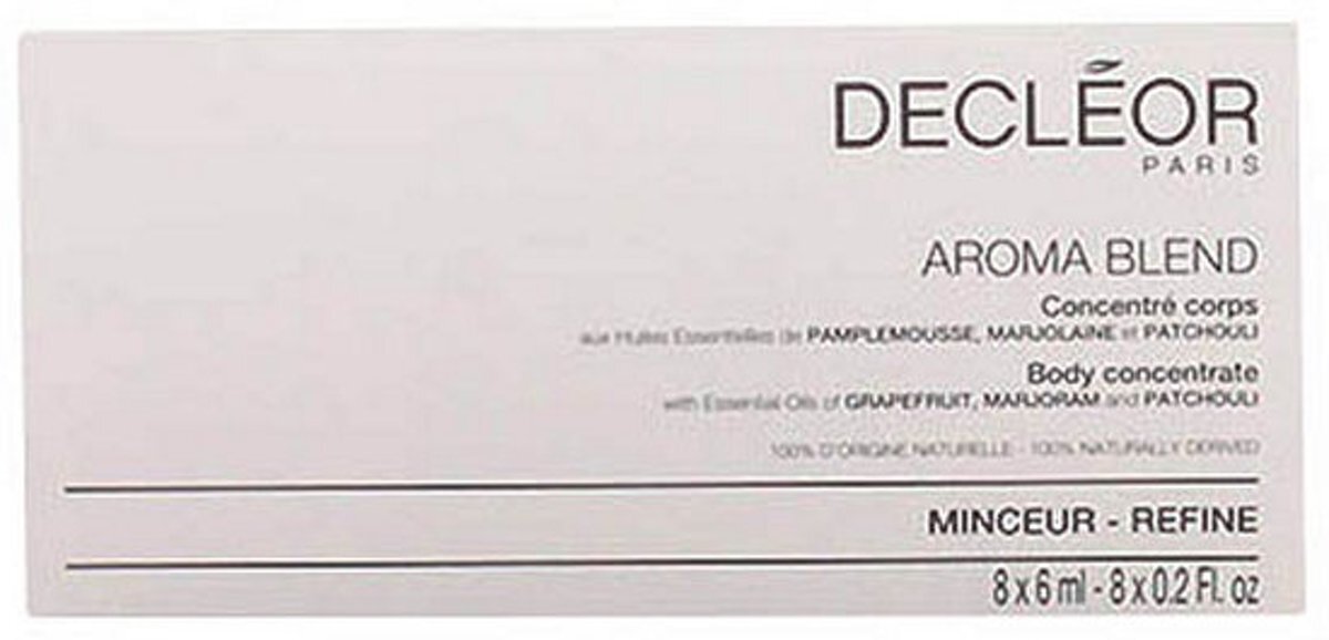 Decleor Aroma Blend Body Concentrate Refine 8 x 06 ml