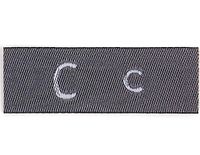 Dailylike Alfabet C-etiketten, polyester, 35 x 15 mm, 5 stuks
