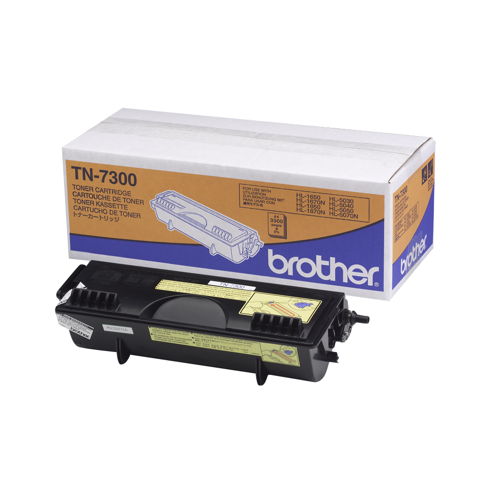 Brother TN7300 - Zwart - 1 stuk - Toner cartridge