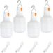 Lanterne de camping, lot de 4 lanternes de tente LED rechargeables - Portables
