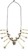 Finidi Ketting met botten en schedels