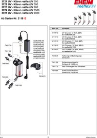 EHEIM Aquariumverlichting - uv sterilizer reeflex