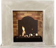 Xaralyn Bio-ethanol haard - Nero BME-SWP - wit gepolijst natuursteen - 3 KW verwarming