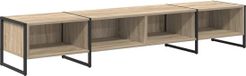 vidaXL Tv-meubel Sonoma Eiken Bewerkt hout 170,5 x 36 x 30 cm