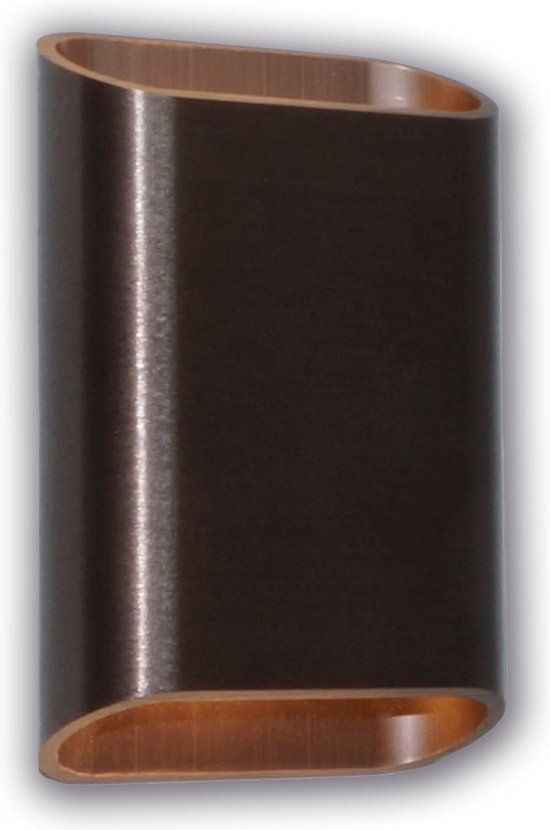 Artdelight Wandlamp Diaz Small H 15 cm koper brons | 2700K | LED | Dimbaar