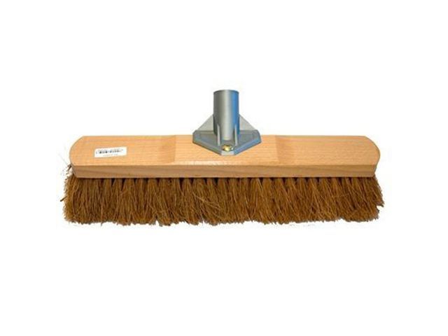 Staples Choice Bezem met steelhouder Kokos 100 cm