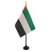 AZ FLAG Tafelvlag Verenigde Arabische Emiraten 15x10 cm