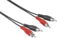 Hama 00205086 audio kabel 2,5 m 2 x RCA Zwart