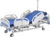 Lit sans marque Lit d'hôpital électrique - Lit de soins haut-bas - 5 fonctions - Trendelenburg/anti-Trendelenburg - Hauteur 45-75 cm - Avec matelas