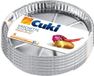 Cuki Aluminium containers - Double Force - Pizzacontainer - Rond T77G - 18 schalen (multipack)