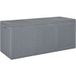Rotin Gris 270 L Lkf16836 Boîte de rangement de jardin, coffre de rangement extérieur