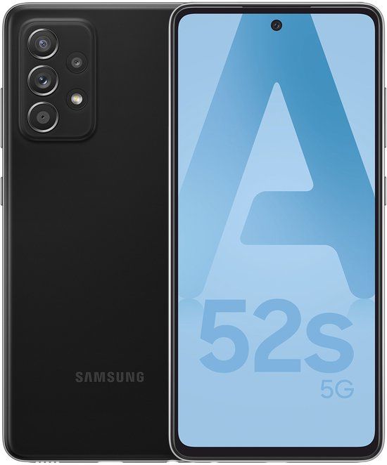 Samsung Galaxy A52s 5G SM-A528B 16,5 cm (6.5") Dual SIM Android 11 USB Type-C 6 GB 128 GB 4500 mAh Zwart