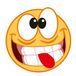 AutoTattoo Sticker Funny Smiley - 8,5x8,5cm