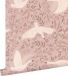 ESTAHome Behang Zwanen Oudroze - 53 cm x 10.05 m