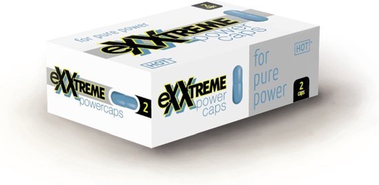 Hot Exxtreme Power Caps - 2 stuks - Erectiepillen