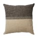 Olsson & Jensen Levi Housse de coussin 60x60 cm Noir/Naturel