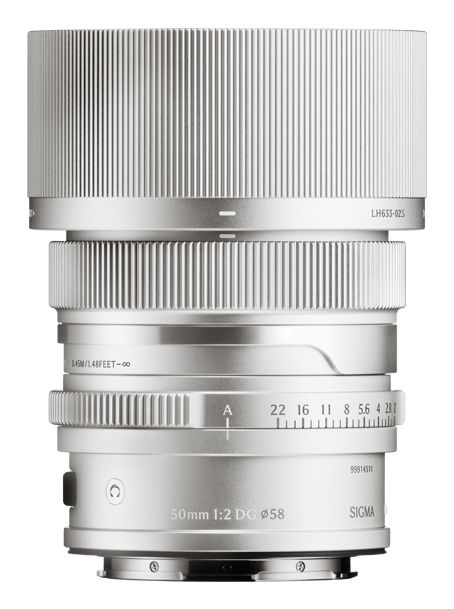 Sigma 50mm f/2.0 DG Contemporary L-mount Lens - Silver