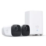 Eufy eufyCam 2 Pro - IP Camera - 2048 x 1080 Pixels - Indoor & Outdoor - White
