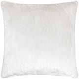 Hoem Malans Cut Velvet Piped Polyester Gevuld Kussen