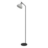 EGLO Matlock Vloerlamp - E27 - 158 cm - Grijs/Zwart
