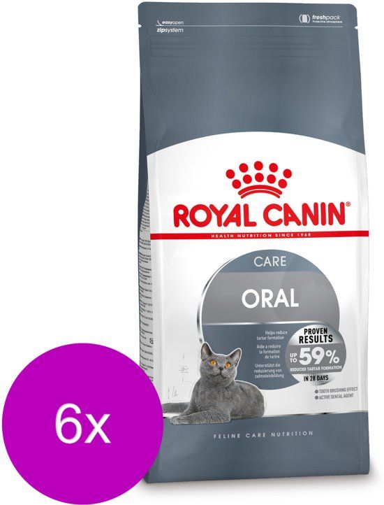 Royal Canin Fcn Oral Care - Kattenvoer - 6 x 1.5 kg