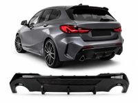 BinaParts Achterdiffuser Geschikt voor BMW 1 Serie F40 2019-2024 – Hoogglans Zwart
