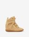 Isabel Marant Baskets Bekett - Femme - Beige / Jaune Doré - Taille 36
