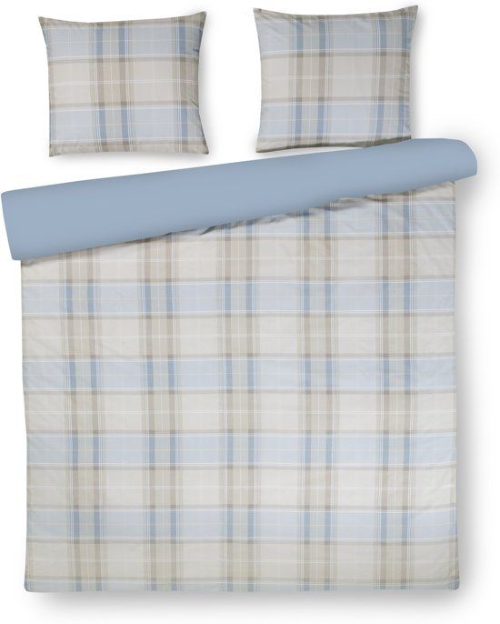 Papillon Portland dekbedovertrek 200x200/220 - Blauw