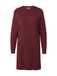 s.Oliver Gebreide jurk bordeaux