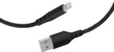 Mobiparts Apple Lightning to USB Braided Cable 2A 1m Black